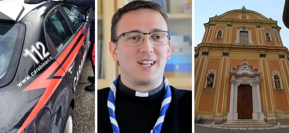 Due ragazzi irrompono in chiesa e fermano la messa